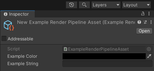 RenderPipelineAsset2