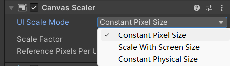 CanvasScaler